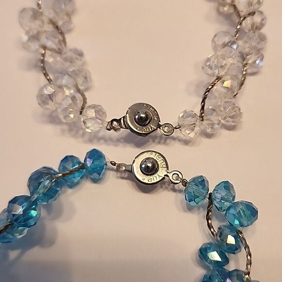Teng Yue Crystal Bracelets Blue Clear Silver - Picture 5 of 5